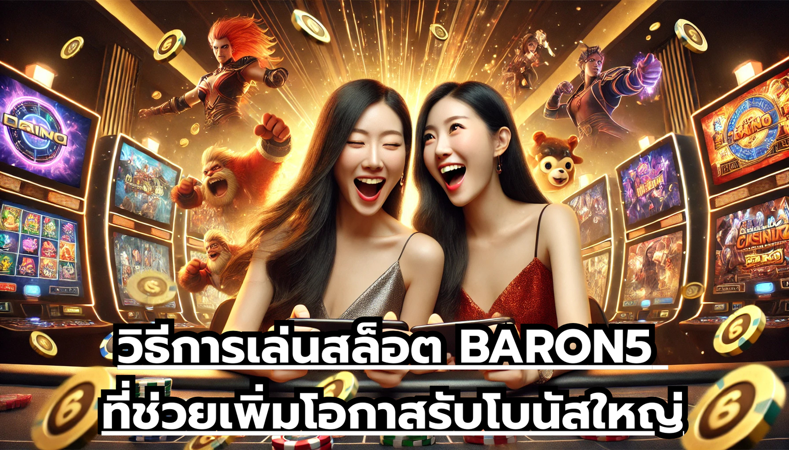วิธีการเล่นสล็อต BARON5 ที่ช่วยเพิ่มโอกาสรับโบนัสใหญ่