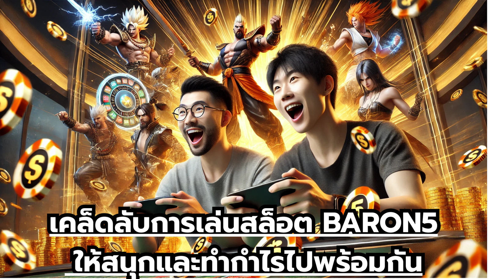 เคล็ดลับการเล่นสล็อต BARON5 ให้สนุกและทำกำไรไปพร้อมกัน